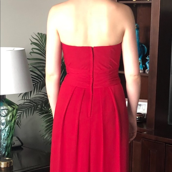 Bridesmaid dress, great condition, not hemmed. - Picture 3 of 4